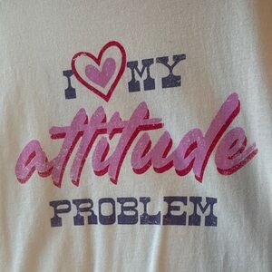 Source Unknown Women's Tee - Pink and Purple Attitude Graphic